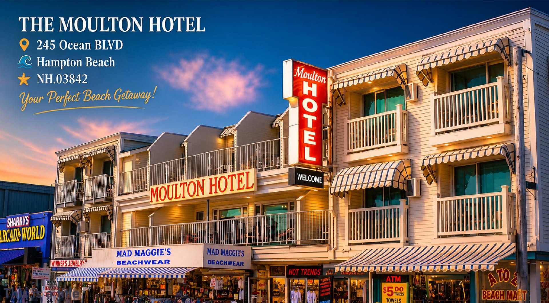 The Moulton Hotel, Hampton Beach